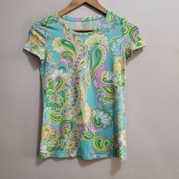 Lily Pulitzer Karrie top -Large - Picture 1 of 3